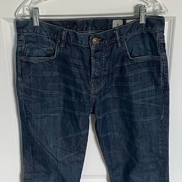 AllSaints Men's Blue Spitalfields Button Fly Cotton Jeans Size 32 - 47518 - Picture 3 of 12